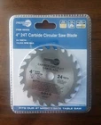 Portland Saw 4" Carbide Circular Blade Teeth (68400) New. Price: $14.25.