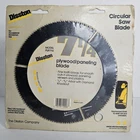 Disston Plywood/paneling 7-1/4 Circular Saw Blade Model PUP714 New Sealed. Price: $20.99.