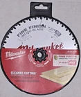 Milwaukee 7-1/4" (40 Tooth) Fine Finish Saw Blade (48-40-0726) New. Price: $12.00.