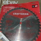 Craftsman General Purpose 10" 40T 5/8 Arbor Circular Saw Blade New. Price: $21.98.
