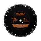 Ridgid 14 In. Dual-purpose Walk-behind Saw Diamond Blade New. Price: $69.95.