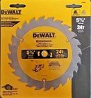 Dewalt DW9054 5-3/8" 24T Smooth Woodcutting Saw Blade New. Price: $9.99.