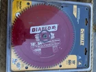 Diablo Freud 10 84T Tcg Saw Blade 5/8 Arbor Laminate Non-ferrous Dewalt Case Used. Price: $34.99.