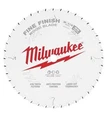 Milwaukee 48-40-0822 Carbide 8-1/4" X 40T Fine Finish Circular Saw Blade Lot Of Open. Price: $80.69.