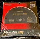 Black & Decker 1/4" 24T Piranha Saw Blade 5/8 Arbor With Diamond Knockout New. Price: $22.99.