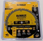 Dewalt DW3112 Series 20 10" 24 Tooth Atb Thin Kerf Carbide Ripping Saw Blade New. Price: $27.00.