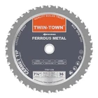 Twin-town 7-1/4-INCH Tooth And 7-1/4" Thick Steel, Silver New. Price: $30.72.