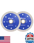 Shdiatool 4-INCH/105MM Diamond Saw Blade (2-PACK) For Porcelain Tile, Ceramic, G New. Price: $44.83.