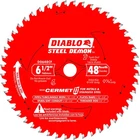 Diablo Steel Demon Cermet Ii Metal Cutting Circular Saw Blade, 6-1/2IN., 48T, New. Price: $39.97.