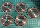 5 Each Unicut Superlife 3-3/8" X 24 Tooth Carbide Tipped Saw Blade Made In Usa Open. Price: $54.99.