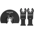 Craftsman Oscillating Bi-metal Wood And Cut Set, 3 Pack New. Price: $25.99.