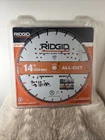 Rigid 14 In. All-cut Segmented Rim Diamond Saw Blade (1010339187) New. Price: $54.99.