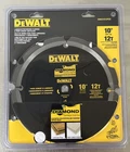 Dewalt 10", 12T Fiber Cement & Laminate Diamond Tipped Saw Blade #DWA31012PCD New. Price: $49.99.