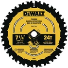 Dewalt DWA1714243 Circular Saw Blade, 1/4 " Tooth, Wood Cutting, 3-PACK New. Price: $46.95.