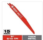 Diablo DS0908BFD15 Pack Thick Bi-metal Reciprocating Blades 9" New. Price: $24.99.