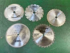 Dml Golden Eagle 100 Tooth Non-ferrous Tcg Table Saw + 4 Blades 9" & 10" Used. Price: $44.99.