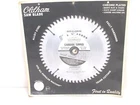 Nos! Oldham 9" Carbide Tipped Aluminum Cutting Blade, 60-TOOTH, 900-C-CBVM New. Price: $49.99.