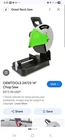 Oemtools 24723 14-INCH Chop Saw Green Black Silver Power New. Price: $275.99.