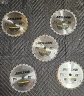 Skilsaw Titanium 7 1/4 Inch 24 Teeth Carbide Circular Blade 5 Pack Used. Price: $26.00.
