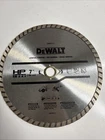 Dewalt DW4712B 7-INCH High Performance Diamond Masonry Blade- See Pics Open. Price: $11.99.