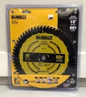 Dewalt 10-IN 60-TOOTH Fine Finish Carbide Miter/table Saw Blade, DW3215PT New. Price: $34.00.