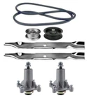 Sears Craftsman Ys 4500 42" Mower Deck Parts Kit Spindles Blades Belt Idlers New. Price: $179.95.