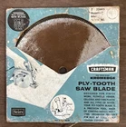 Vintage Sears Craftsman Kromedge Ply-tooth Saw Blade Open. Price: $9.99.