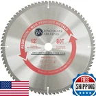 Benchmark Abrasives Tct 12 Inch Saw Blade Tungsten Carbide Tipped Circular New. Price: $101.48.