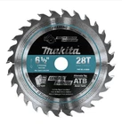 Makita 28T Carbide-tipped Cordless Plunge Saw Blade 6-1/2" A-99960 New. Price: $29.99.
