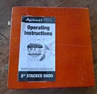 New Avanti Pro 8" Dtacked Dado Set Wood Saw Blades. Price: $59.95.