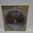New In Package Weiles 10" Saw Blades 40 Tooth Carbide Tipped 7000 Rpm. Price: $14.95.