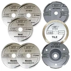 Mtp Brand Pack Of 8 Assort 3" Wood Plastic Metal Masonry Cutting Wh... Fast Ship New. Price: $45.99.