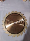 Circular Saw Blade By Craftsman, Usa, New, #9 32531, 10" Diam., Fits 5/8" Arbor. Price: $25.00.