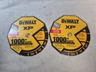 Dewalt Xp In. Diamond Metal Cutting Wheels DW4770M (lot Of 2) New. Price: $30.99.