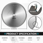 1PC Metal Circular Saw Blade 136-355MM Tct Cutting Disc Carbide Tipped For Steel New. Price: $36.18.