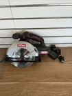 Hyper Tough AQ80001G 20V 6.5IN. Brushless Circular Saw, With 2.0AH Battery Pack Used. Price: $29.99.