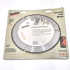 Disston Circular Saw Blade 7.25 Inch Crosscut Carbon Steel American Made New. Price: $28.00.