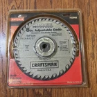 Mint Craftsman Excalibur Dado 720-32668 48 Tooth Carbide Tip Free Ship Used. Price: $49.99.