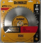 Dewalt DWA7948 9" X Tooth Metal Cutting Circular Saw Blade Usa New. Price: $48.00.