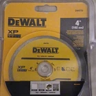 Dewalt Xp DW4729 4" Diamond Saw Blade For Tile And Mosaic Cutting New. Price: $14.39.