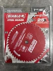 Diablo Steel Demon D0748CFX Stainless Cutting Saw Blade - Red New. Price: $18.00.