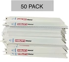 50 Hilti 8" Reciprocating Blades 14 Tpi Metal Cutting Sawzal Heavy Duty New. Price: $74.99.
