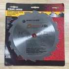 Black & Decker Piranha 7 1/4" Carbide Tooth Circular Saw Blade - 18 Teeth New. Price: $16.99.