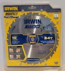IRWIN-14233 10IN. 24T Marathon Thin Kerf Circular Saw Blade New. Price: $17.49.