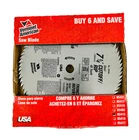6PK Vermont American 7-1/4" Steel Cutoff Rip Circular Saw Blade 40T 5/8" Arbor New. Price: $18.95.