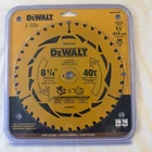 Dewalt DWA281440 8-1/4 Tooth Circular Saw Blade New Packaging. Price: $30.00.