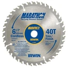 Irwin Tools Marathon Carbide Cordless Circular Saw Blade 6 1/2-INCH 40T 14023 New. Price: $49.86.