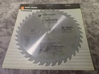 New Black & Decker 39936 Contractors 12" X 40T Carbide Circular Saw Blade (Q67). Price: $39.99.