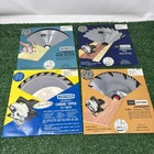 Sears Craftsman 7 1/4" Kromedge Saw Blades 324289 32444 32564 32423 Usa Vintage Used. Price: $45.00.