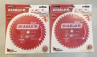 Freud Diablo D0640X 6" Circular Saw 40T Carbide Blade, 1/2" Arbor. Lot Of New. Price: $39.99.